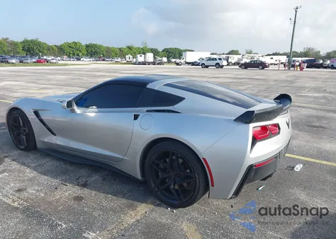 2016 Chevrolet Corvette Stingray из США, поврежденный, VIN 1G1YF2D76G5109122